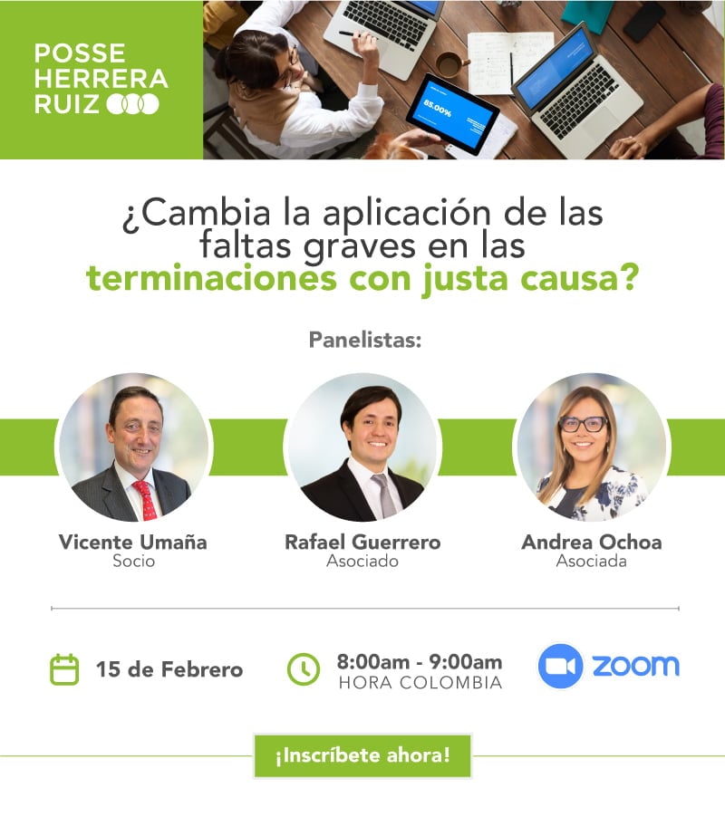¿Cambia la aplicación de las faltas graves en las terminaciones con justa causa?
